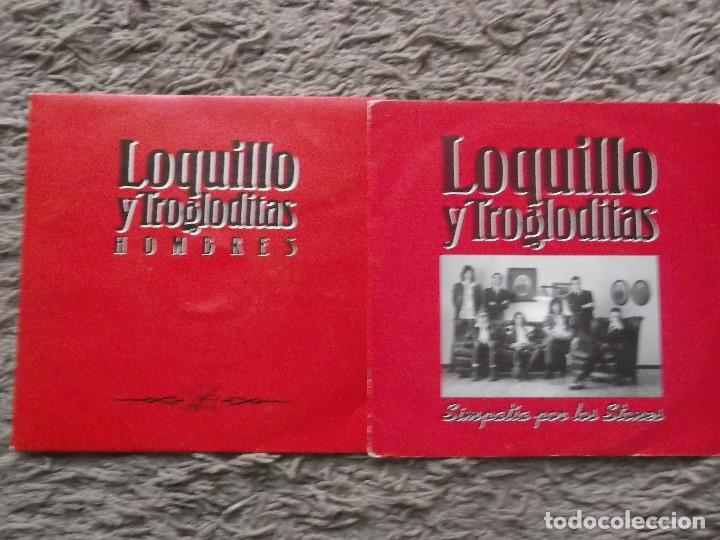 Discos de vinilo: 2 SINGLES DE LOQUILLO Y TROGLODITAS-estado excelente - Foto 1
