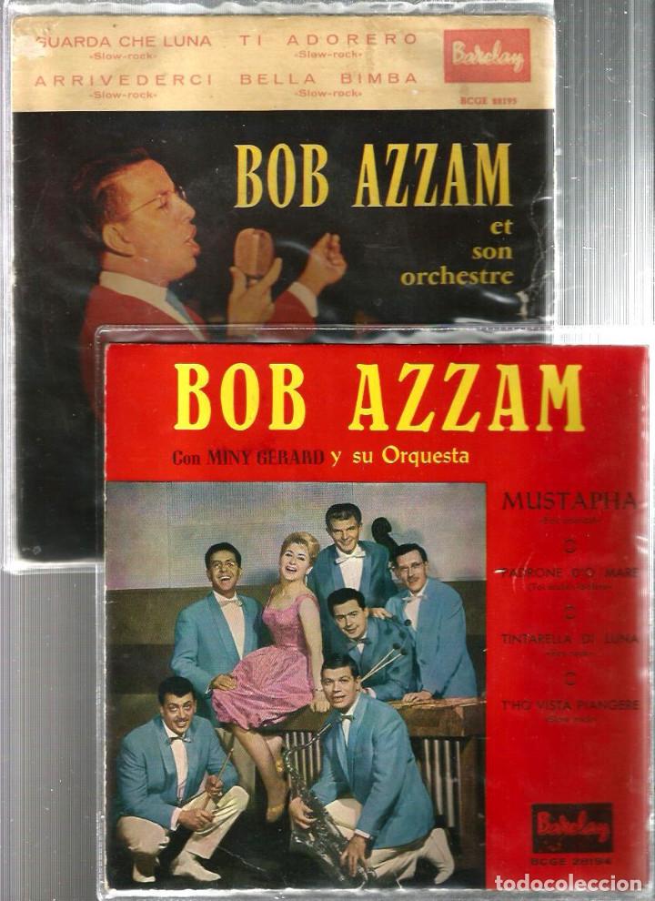 Discos de vinilo: 4 EPS DE BOB AZZAM Y SU ORQUESTA - Foto 1