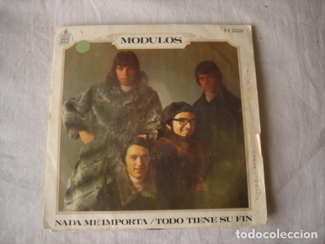 Discos de vinilo: Modulos  Nada Me Importa / Todo Tiene Su Fin - Foto 1