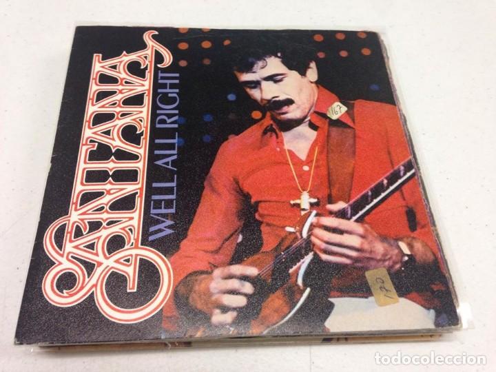 Discos de vinilo: Santana - Well All Right (7-- Single) - Foto 1