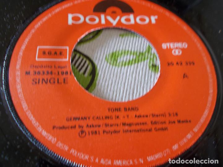 Discos de vinilo: TONE BAND. GERMANY CALLING. CALCULATOR - Foto 2
