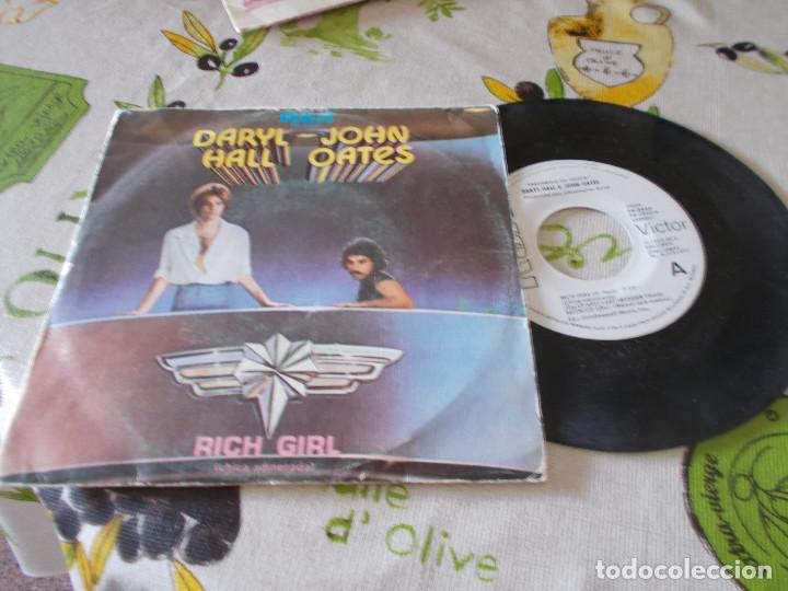 Discos de vinilo: DARYL HALL & JOHN OATES. RICH GIRL. - Foto 1