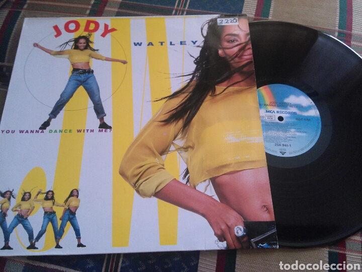 Jody Watley Lp You Wanna Dance With Me 1989 Ra Comprar Discos Lp