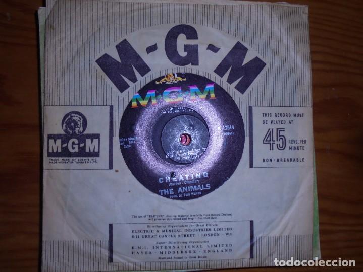 Discos de vinilo: THE ANIMALS. CHEATING / DON&acute;T BRING ME DOWN. MGM, 1966. EDIC. U.S.A. IMPECABLE - Foto 1