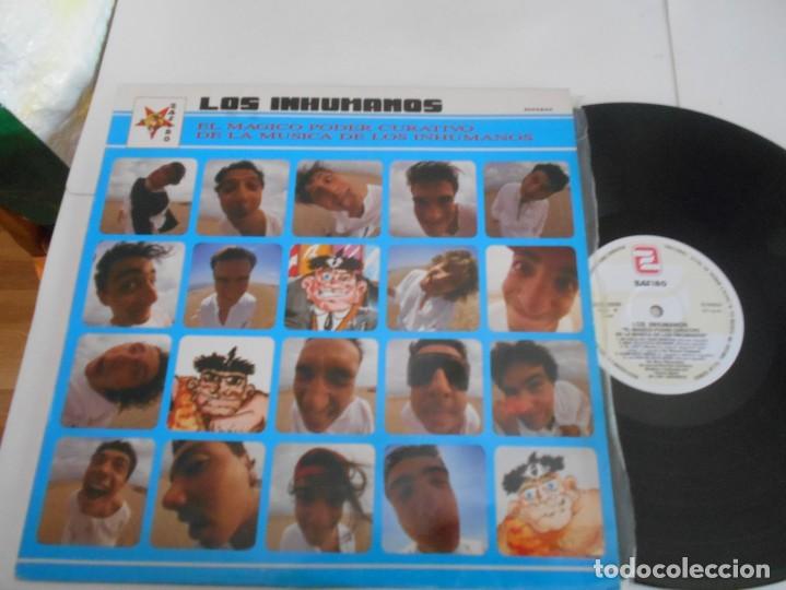 Discos de vinilo: LOS INHUMANOS-LP EL MAGICO PODER CURATIVO - Foto 1