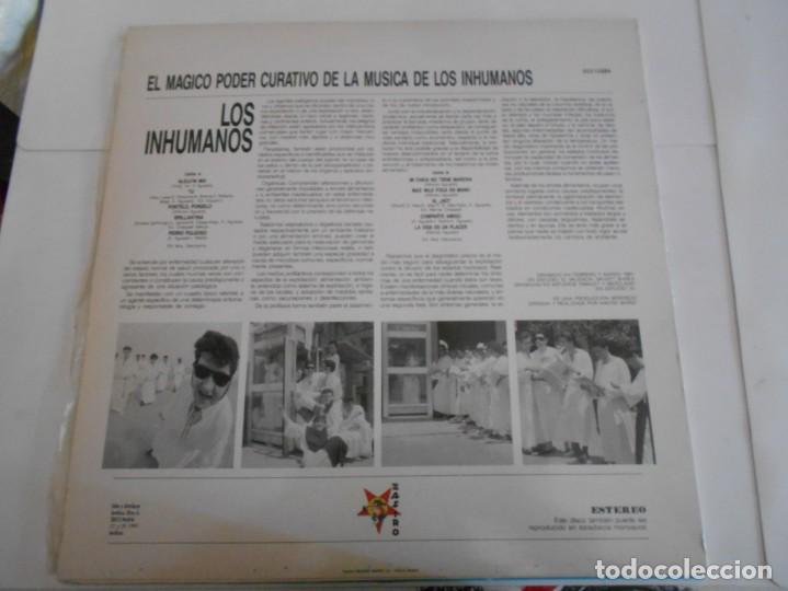 Discos de vinilo: LOS INHUMANOS-LP EL MAGICO PODER CURATIVO - Foto 2