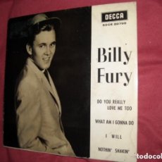 Discos de vinilo: BILLY FURY EP DO YOU REALLY LOVE ME DO 1964 ESP. Lote 132080374