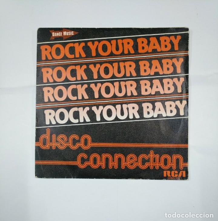 Discos de vinilo: DISCO CONNECTION. - ROCK YOUR BABY. SINGLE. TDKDS6 - Foto 1