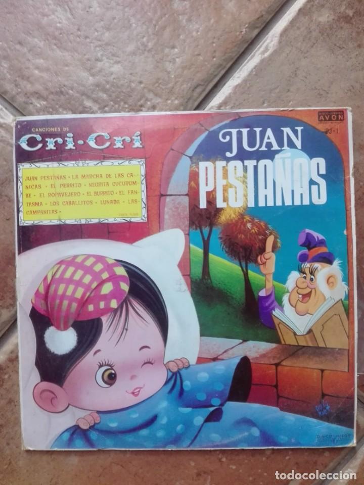 Discos de vinilo: JUAN PESTA&Ntilde;AS-CANCIONES DE CRI CRI-ORIGINAL 1976