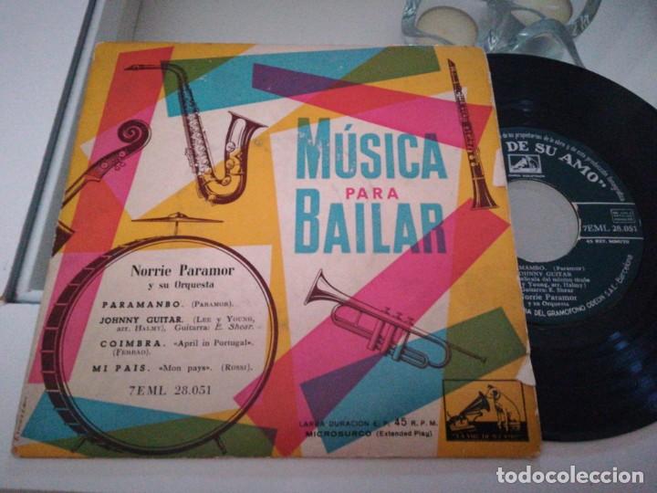Discos de vinilo: Norrie Paramor EP paramambo + 3 Espa&ntilde;a - Foto 1