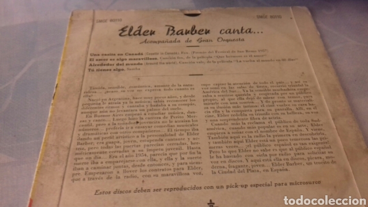 Discos de vinilo: ELDER BARBER - Foto 2