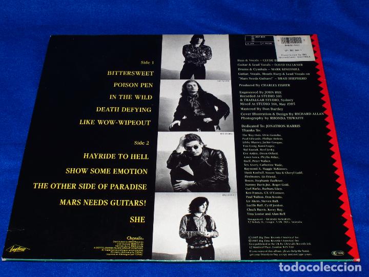 Discos de vinilo: HOODOO GURUS - MARS NEEDS GUITARS - LP GERMANY 1985 - - Foto 2