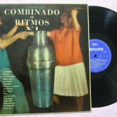 Discos de vinilo: COMBINADO DE RITMOS NUM. 1 LP VINYL PHILLIPS MADE IN SPAIN 1961. Lote 132146030