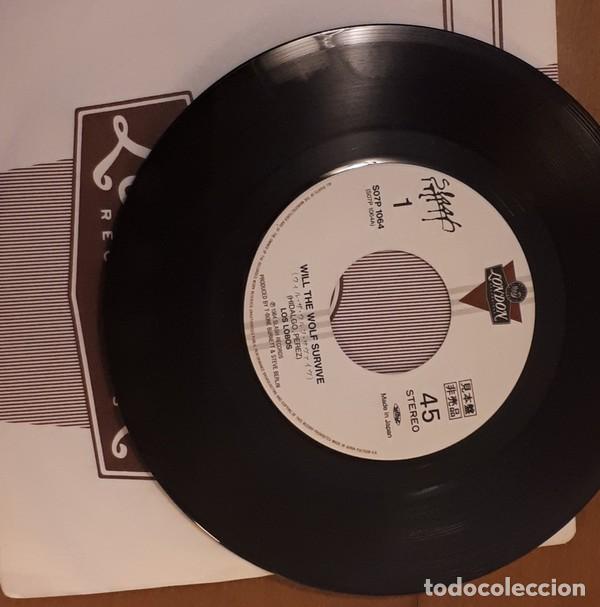 Discos de vinilo: Oferta Promo 7'' Japon Los Lobos - Will The Wolf Survive?