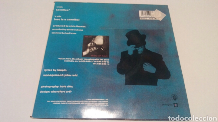 Discos de vinilo: ELTON JOHN Sacrifice - Foto 2