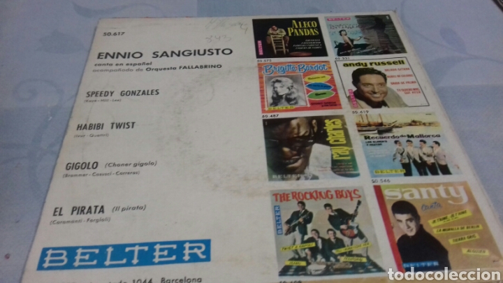 Discos de vinilo: ENNIO SANGIUSTO en espa&ntilde;ol - Foto 2