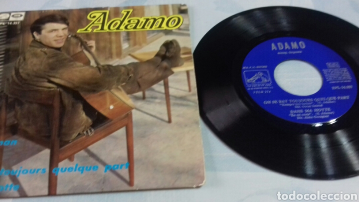 Discos de vinilo: ADAMO Notre Roman - Foto 1