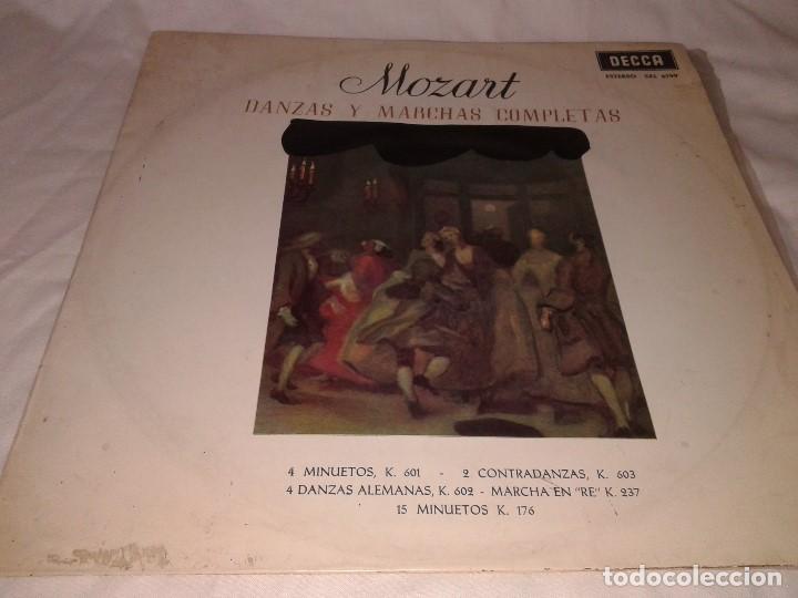 Discos de vinilo: MOZART, DANZAS Y MARCHAS COMPLETAS, 1967 - Foto 1