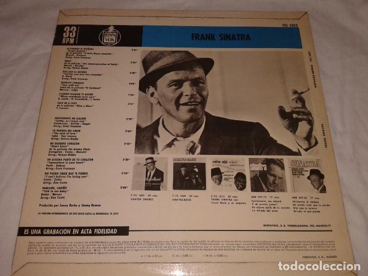 Discos de vinilo: FRANK SINATRA, HISPAVOX 1965 - Foto 2
