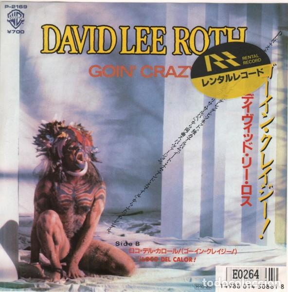 Discos de vinilo: David Lee Roth - Goin Crazy! - single 7 Japon - Foto 1
