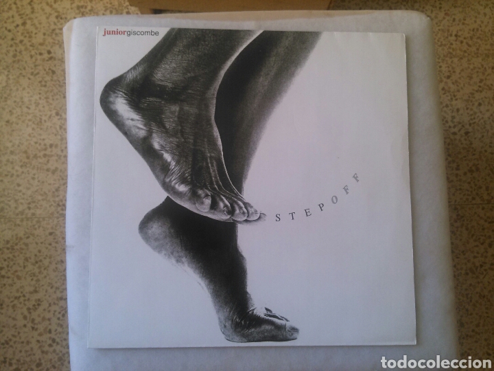 Discos de vinilo: Junior Giscombe lp step off 1990 vg+ - Foto 1