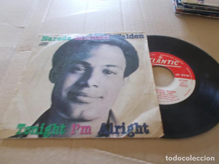 Discos de vinilo: NARADA MICHAEL WALDEN. TONIGHT I&acute;M ALRIGHT. - Foto 1