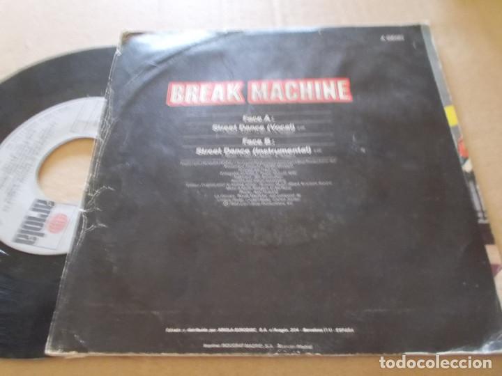 Discos de vinilo: BREAK MACHINE, STREET DANCE. - Foto 2