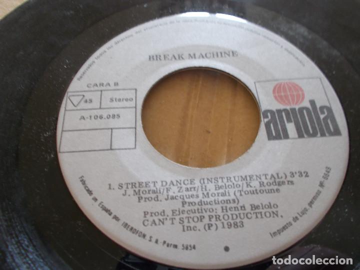 Discos de vinilo: BREAK MACHINE, STREET DANCE. - Foto 3