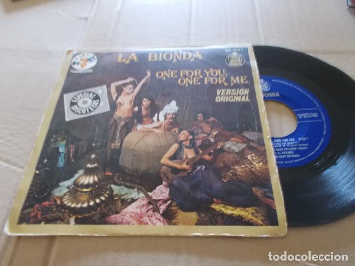 Discos de vinilo: LA BIONDA, ONE FOR YOU, ONE FOR ME - Foto 1
