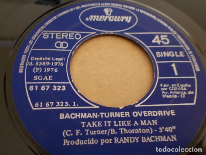 Discos de vinilo: BACHMAN TURNER OVERDRIVER.TAKE IT LIKE A MAN, - Foto 2