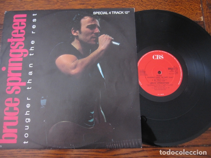 Discos de vinilo: BRUCE SPRINGSTEEN `Tougher than the Rest` 12&acute;&acute; Maxi - Foto 1