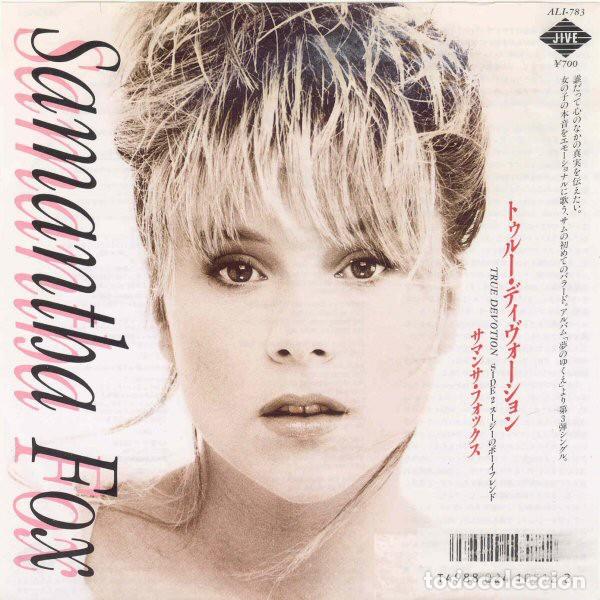 Discos de vinilo: Oferta Promo 7 Japon Samantha Fox - True Devotion - Foto 1