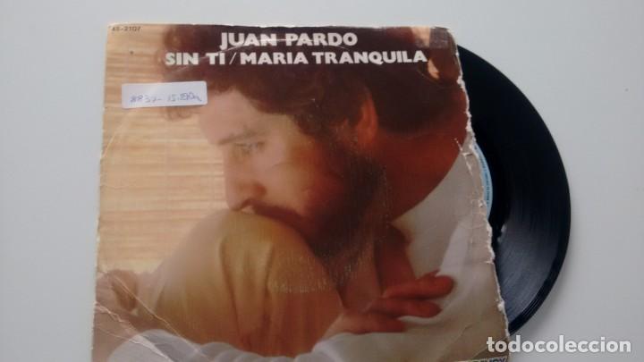 Discos de vinilo: SINGLE (VINILO) DE  JUAN PARDO A&Ntilde;OS 80 - Foto 1