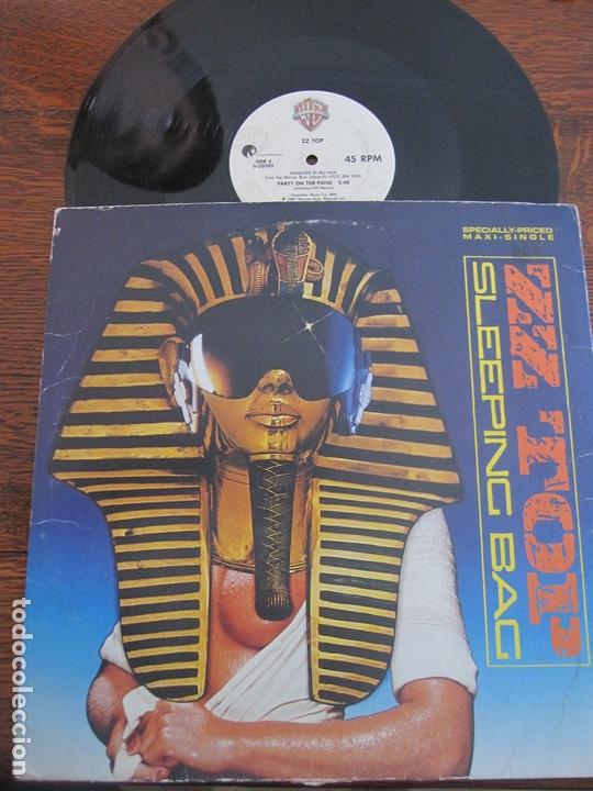 Discos de vinilo: ZZ TOP `Sleeping Bag` (Extended Mix) Maxi - Foto 1