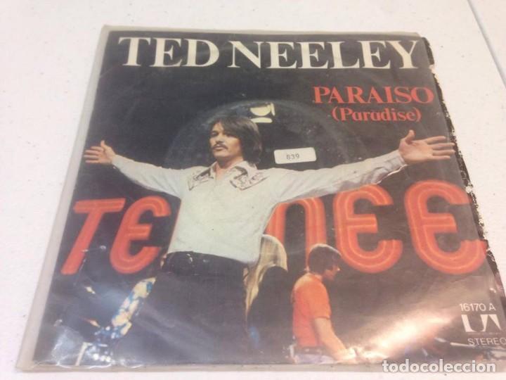 Discos de vinilo: Ted Neeley - Paraiso = Paradise (7-SINGLE) - Foto 1