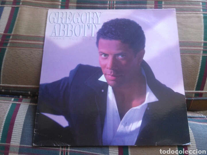 Discos de vinilo: Gregory Abbott lp shake your down 1986 vg+ soul - Foto 1