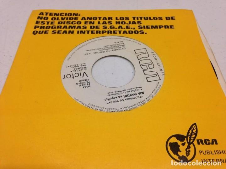 Discos de vinilo: Mia Martini - Libre (7--single)--promo - Foto 1