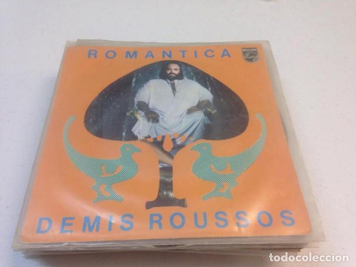 Discos de vinilo: Demis Roussos - Rom&aacute;ntica (7--Single) - Foto 1