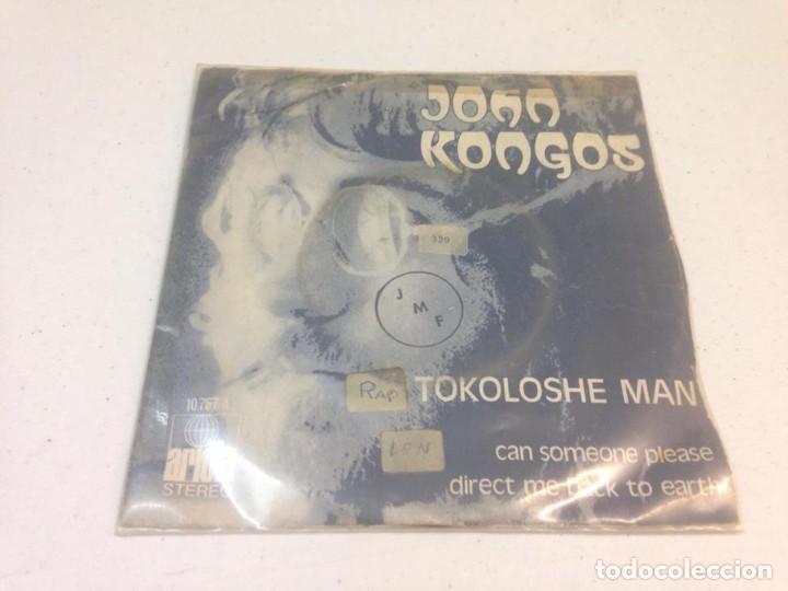 Discos de vinilo: John Kongos --Tokoloshe Man (7---Single) - Foto 1