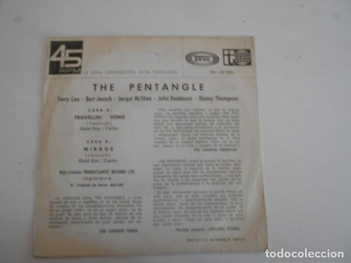 Discos de vinilo: THE PENTANGLE-SINGLE TRAVELLIN SONG - Foto 2