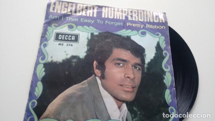 Discos de vinilo: SINGLE (VINILO) DE ENGELBERT HUMPERDINK A&Ntilde;OS 60 - Foto 1