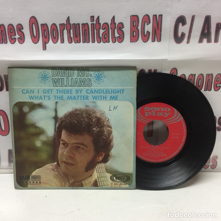 Discos de vinilo: David mc Williams - sono play 1968 - Foto 1