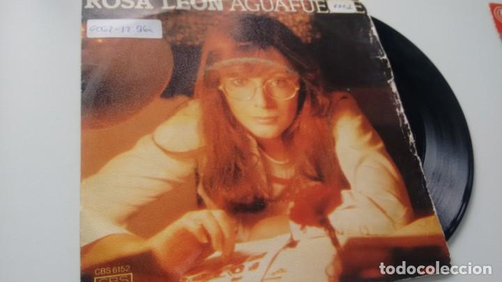 Discos de vinilo: SINGLE (VINILO) DE ROSA LEON A&Ntilde;OS 70 - Foto 1