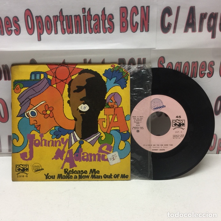 Discos de vinilo: Johnny adams - release me +1 1969 - Foto 1