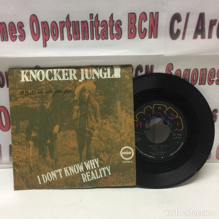 Discos de vinilo: Knocker jungle - i don&rsquo;t know why reality- 1971 - Foto 1