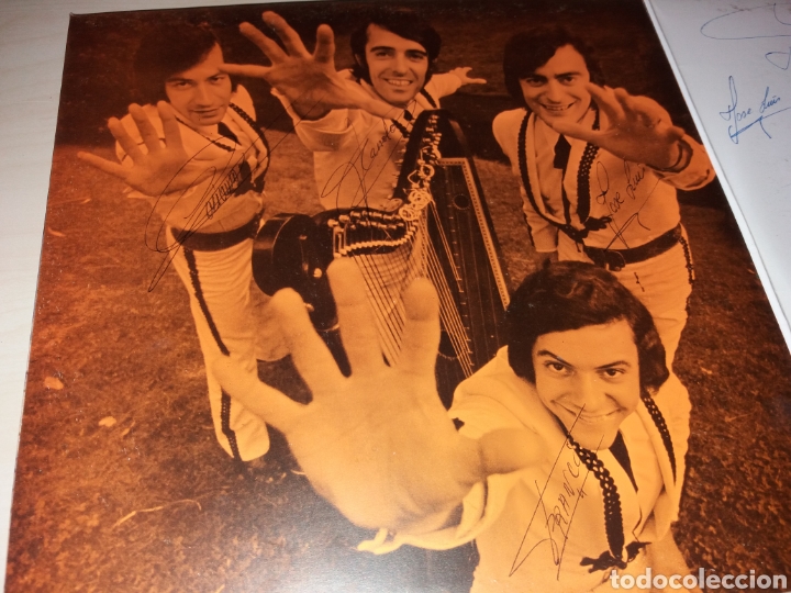Discos de vinilo: LP - LOS TEKILA - CON AUT&Oacute;GRAFOS DE SUS INTEGRANTES - Foto 3