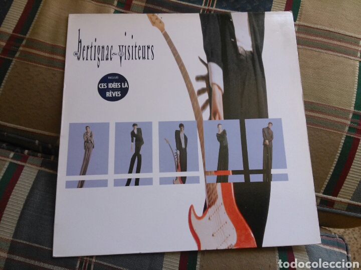 Discos de vinilo: Louis bertignac & les visiteurs lp same 1987 con encarte vg+ - Foto 1