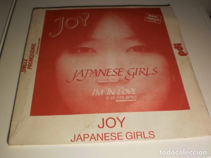 Vinyl records: single joy. japanese girls. i'm in love.  teldec 1987 spain (probado y bien)