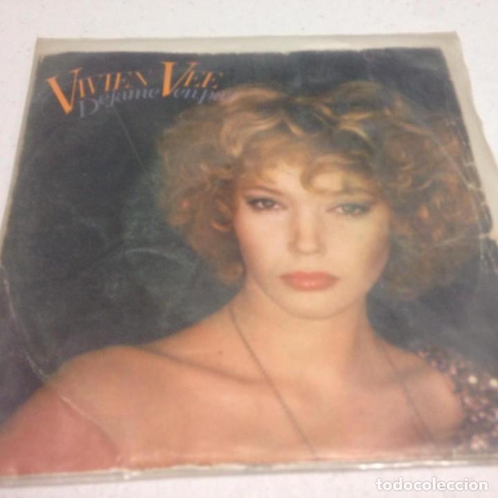 Discos de vinilo: Vivien Vee - D&eacute;jame En Paz (7--Single) - Foto 1