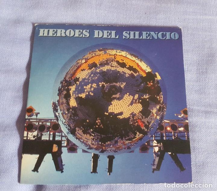 Discos de vinilo: H&eacute;roes del silencio cd promocional - Foto 1